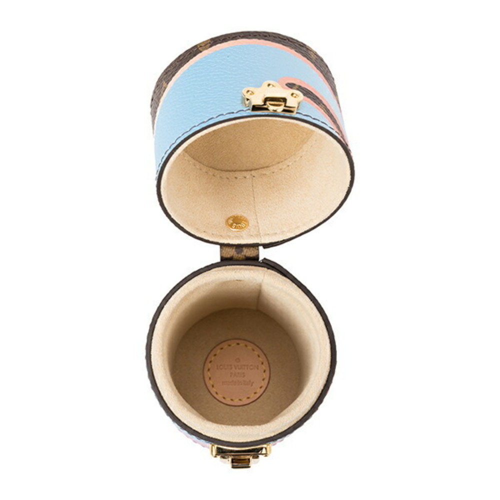 Louis Vuitton Fragrance Case Monogram Travel Brown View 5